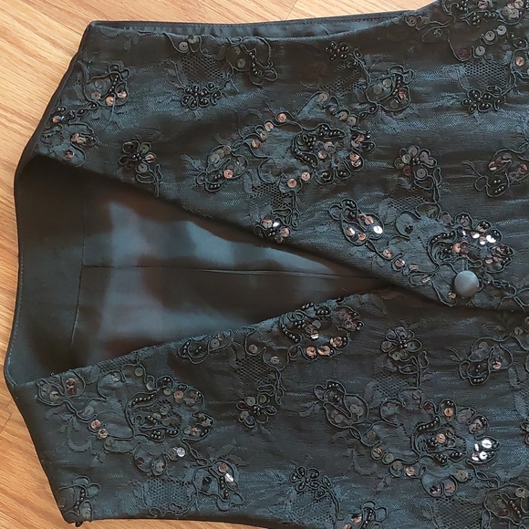 Man in Wool Waistcoat,  Embellished, Sz 42 - Picture 3 of 9